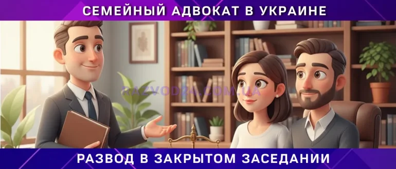 Семейный адвокат в Украине – Развод в закрытом заседании – консультация адвоката.