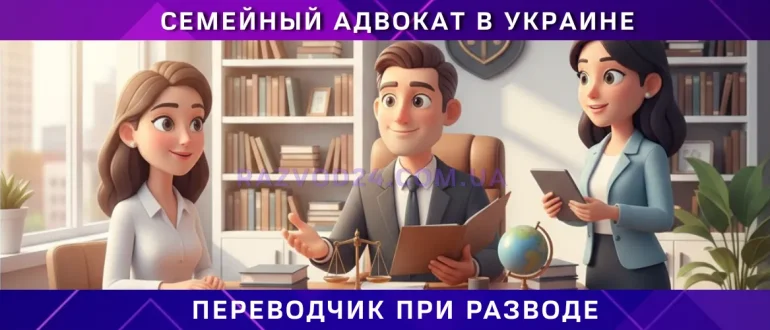 Семейный адвокат в Украине - переводчик при разводе, консультация с профессионалом
