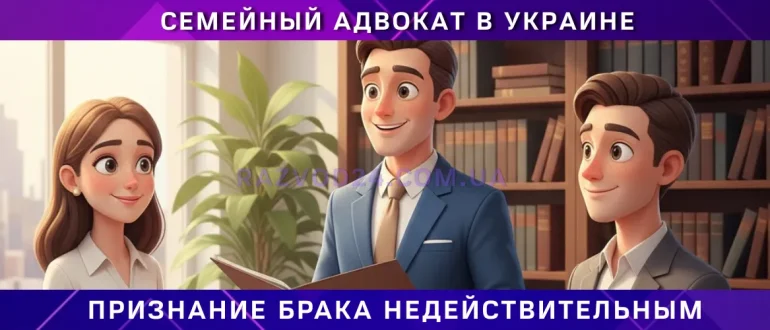 Семейный адвокат консультирует клиентов по признанию брака недействительным в Украине