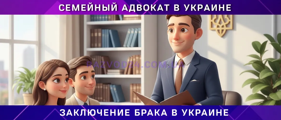 Заключение брака в Украине с помощью семейного адвоката – фото ИИ