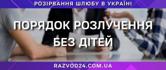 Розлучення без дітей