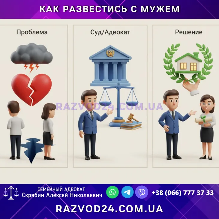 Как развестись с мужем, проблемы, суд, решение, помощь адвоката, раздел имущества