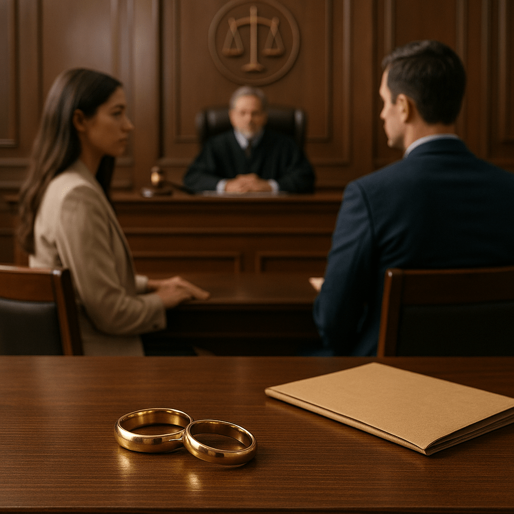 Розлучення у закритому судовому засіданні в залі суду з участю судді та сторін