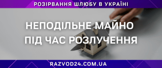Неподільне майно під час розлучення — юридичне оформлення розірвання шлюбу