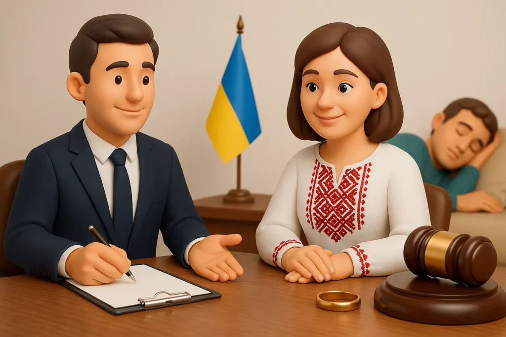 Як розірвати шлюб без присутності чоловіка в Україні