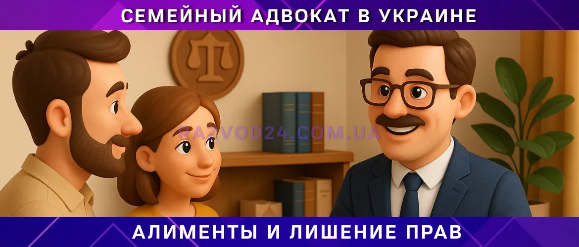 Алименты и лишение родительских прав, семейный адвокат в Украине, консультация по алиментам и защите прав ребенка