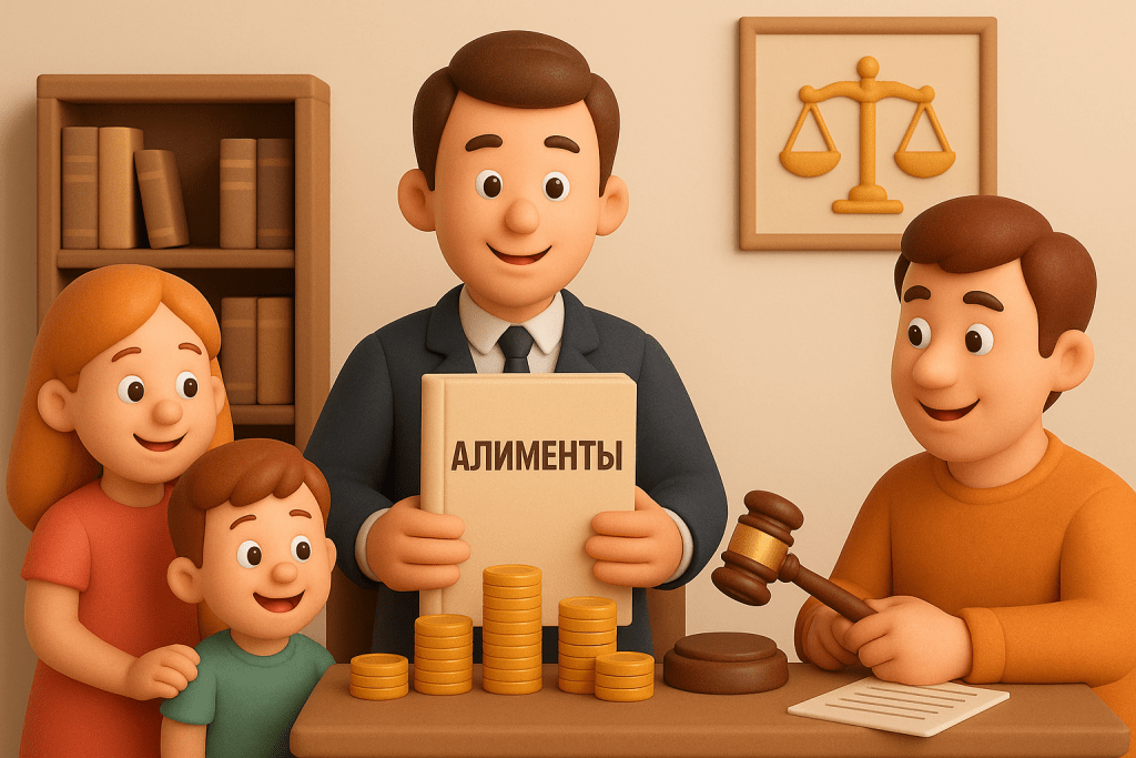 Алименты на двоих детей в украине
