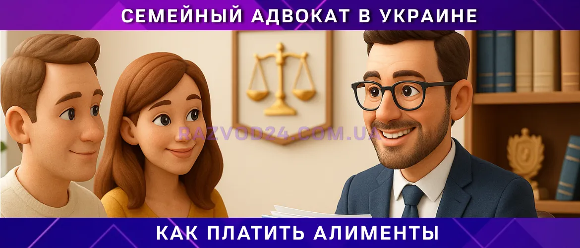Как платить алименты в Украине, консультация семейного адвоката