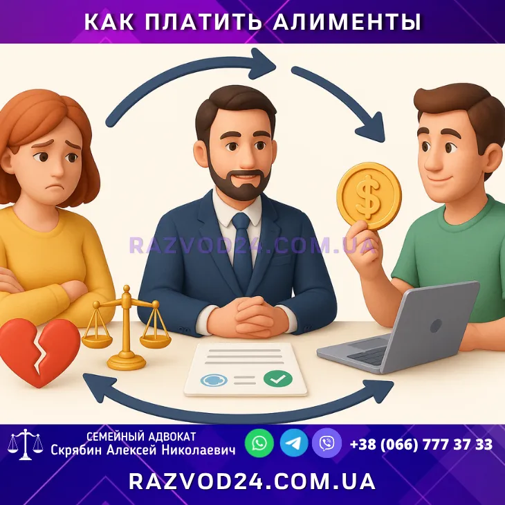 Как платить алименты в Украине, схема выплат, помощь семейного адвоката