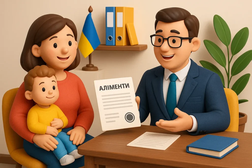 Как подать на алименты в Украине