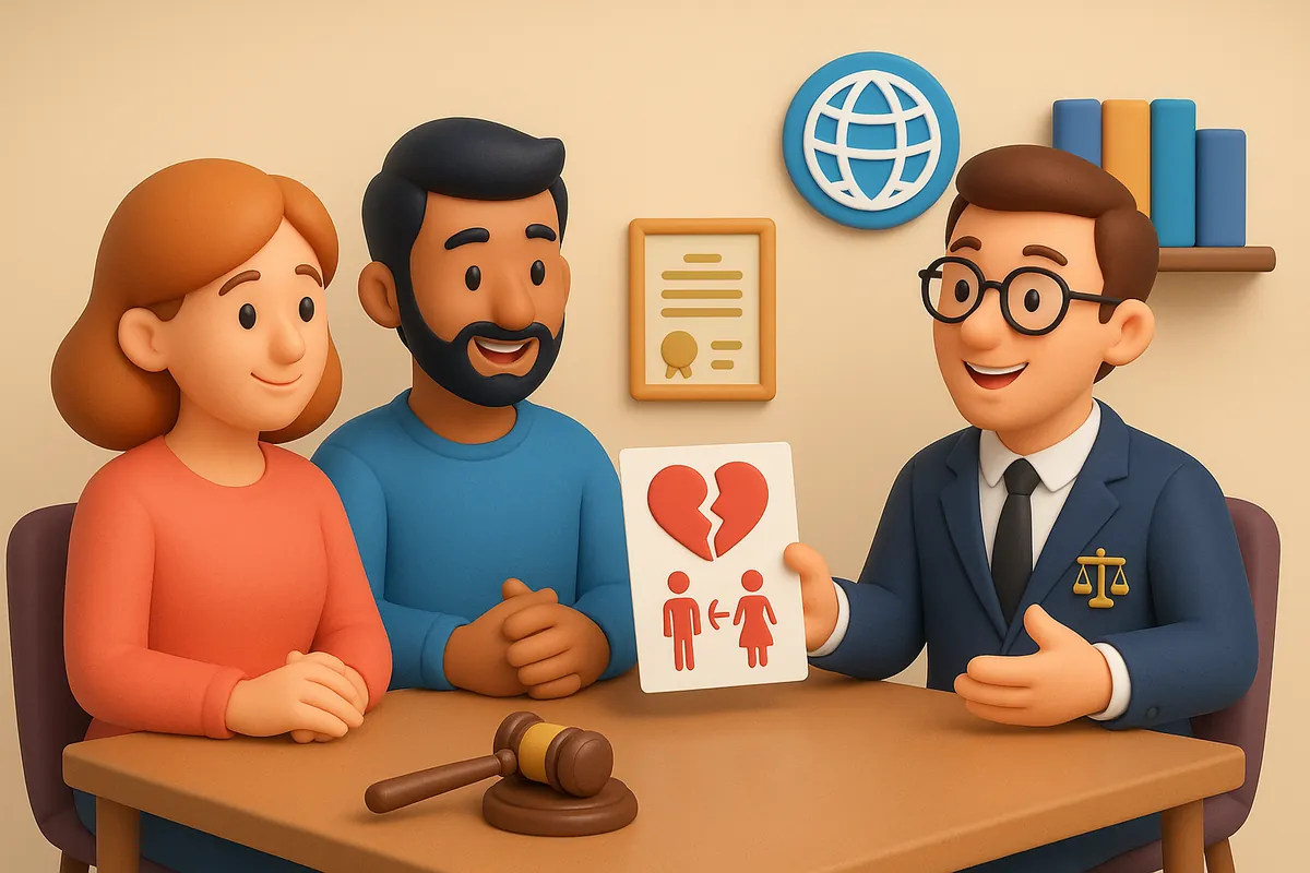 Консультація щодо розлучення з іноземцем