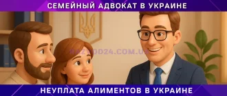Неуплата алиментов в Украине, семейный адвокат, взыскание задолженности, защита прав ребенка
