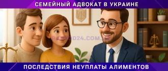 Последствия неуплаты алиментов в Украине, задолженность, меры ответственности, помощь семейного адвоката