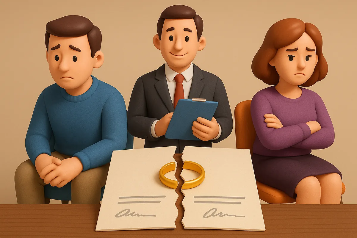 Позитивне зображення розірвання шлюбу в Україні