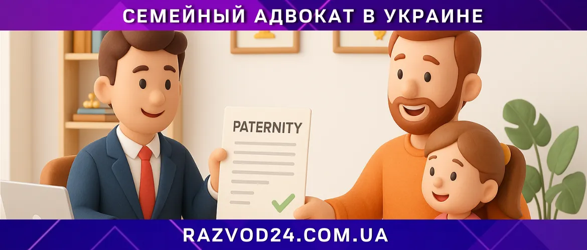 признание отцовства в украине через загс и суд