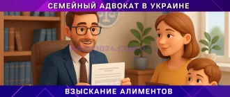 Взыскание алиментов в Украине с помощью семейного адвоката