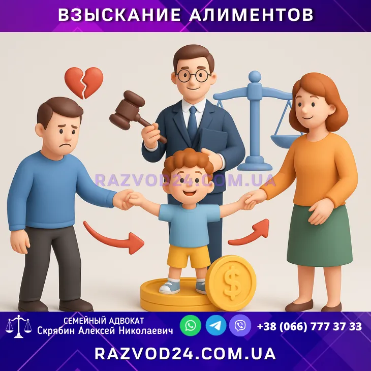 Взыскание алиментов с помощью адвоката