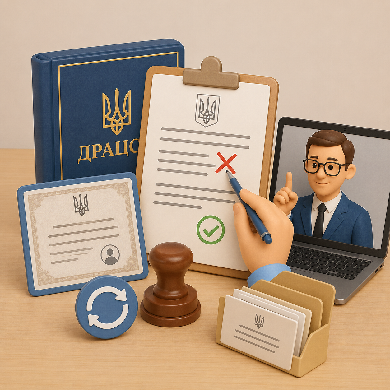 Виправлення помилок у документах ДРАЦС Виправлення помилок у документах ДРАЦС за допомогою адвоката